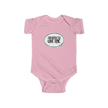 Load image into Gallery viewer, Created To Live Epic Infant Fine Jersey Bodysuit