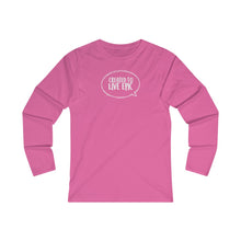 Load image into Gallery viewer, Created To Live Epic Women's Fitted Long Sleeve Tee