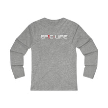 Load image into Gallery viewer, Epic (White Letter) Women's Fitted Long Sleeve Tee
