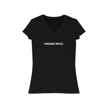 Load image into Gallery viewer, Women's Jersey Short Sleeve V-Neck Tee