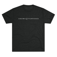 Load image into Gallery viewer, Known &amp; Purposed Men's Tri-Blend Crew Tee
